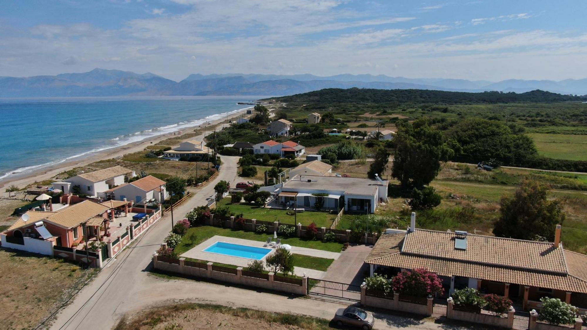 Almyra Beach House Corfu Almiros Beach Zewnętrze zdjęcie